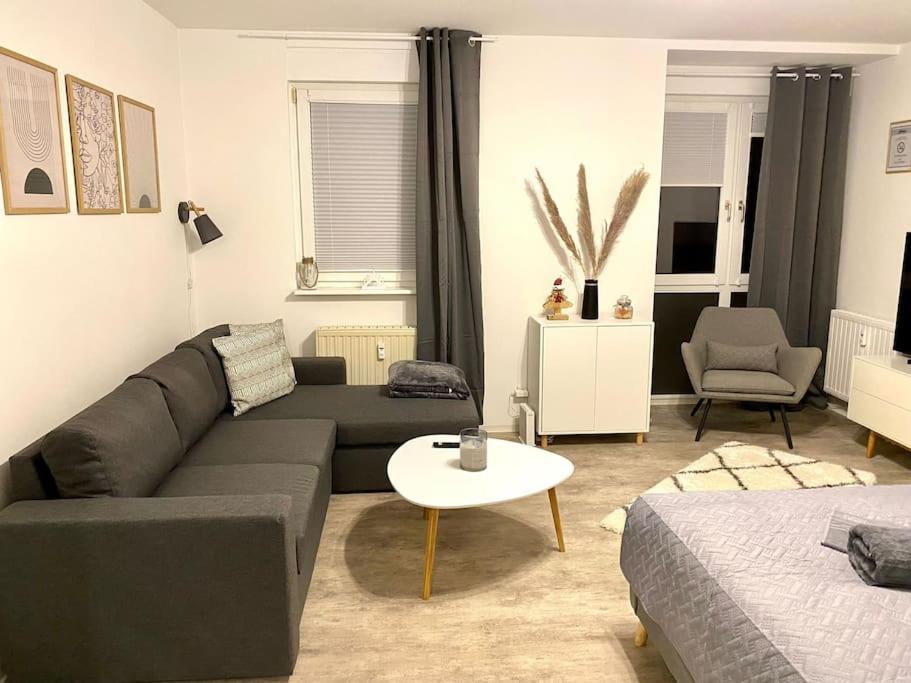 Stilvolle Ferienwohnung Mit Stellplatz Wlan Free Netflix Naehe Bahnhof Zwickau Exterior foto